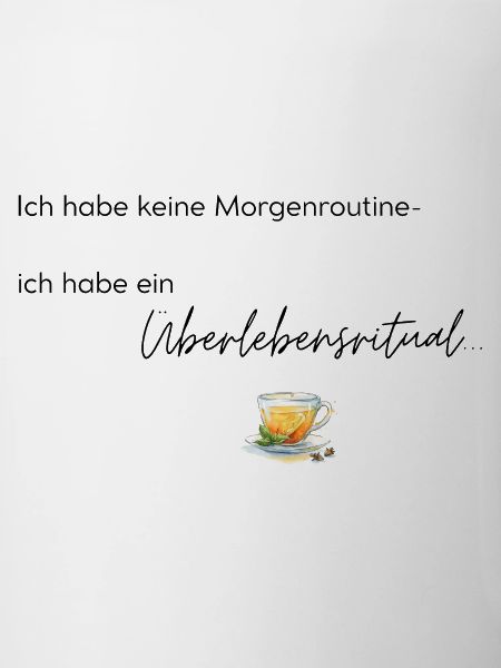 LIEBEVOLL Morgenroutine Tee
