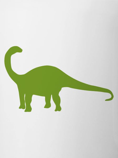 Dinosaur Silhouette Green