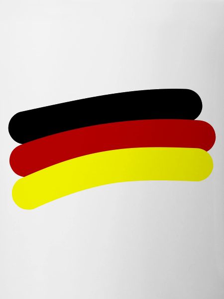 Deutschland Fahne Linie