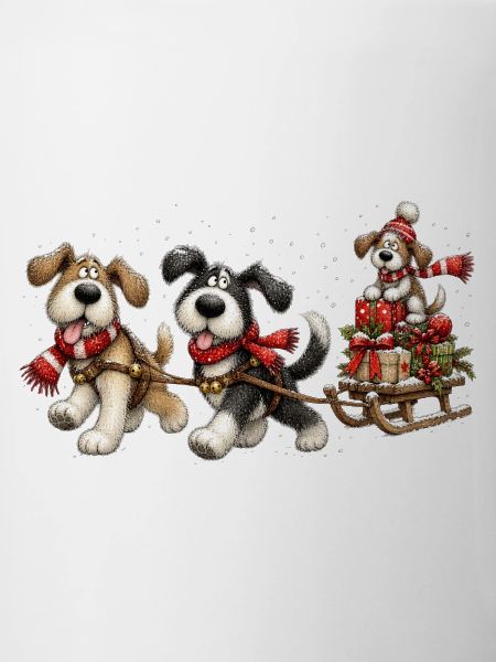 🎁 Weihnachts-Schlittenhunde