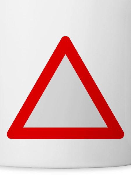 Blank Warning Triangle