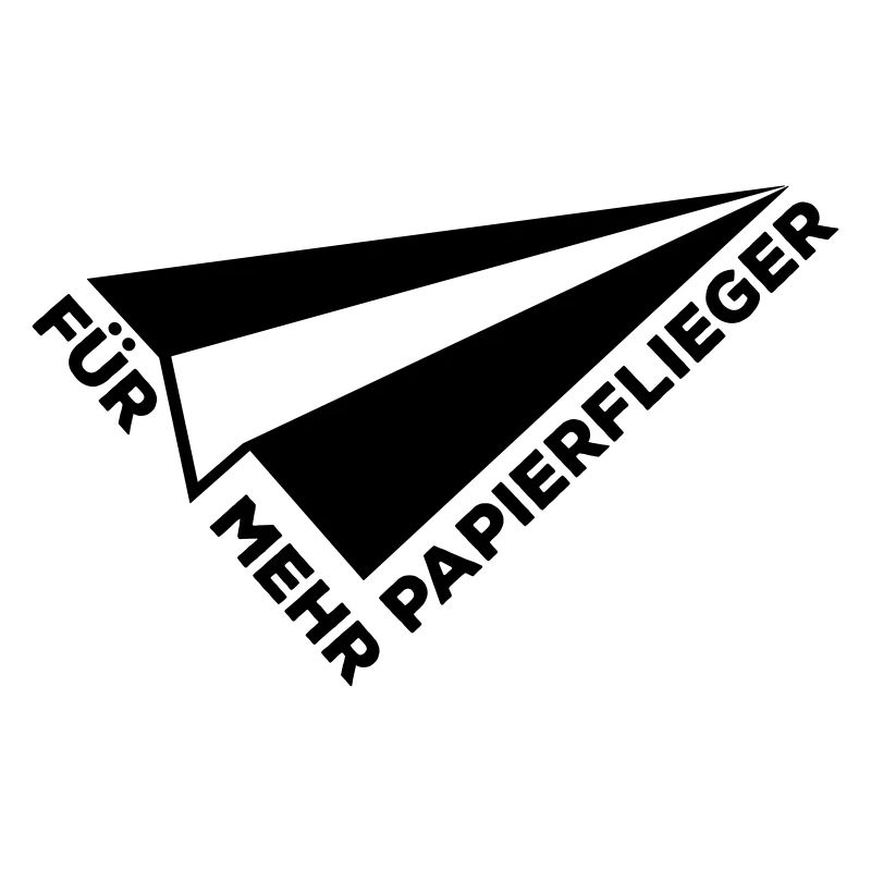 Papierflieger Flugzeug basteln