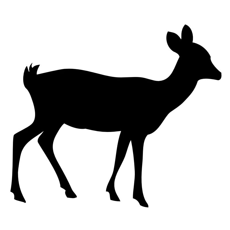 Reh silhouette