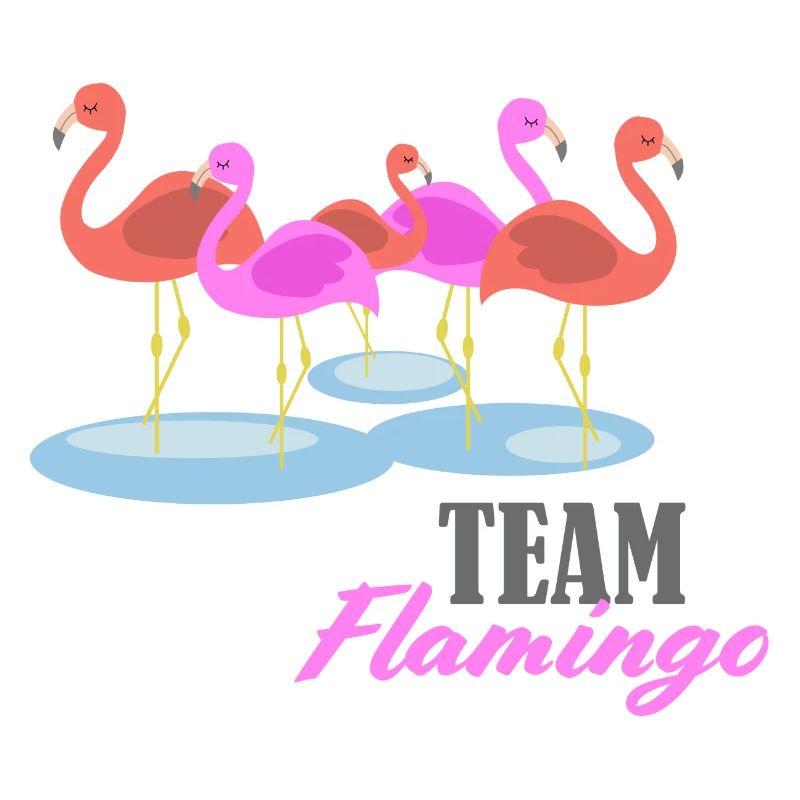 Flamingo Team Group Swarm