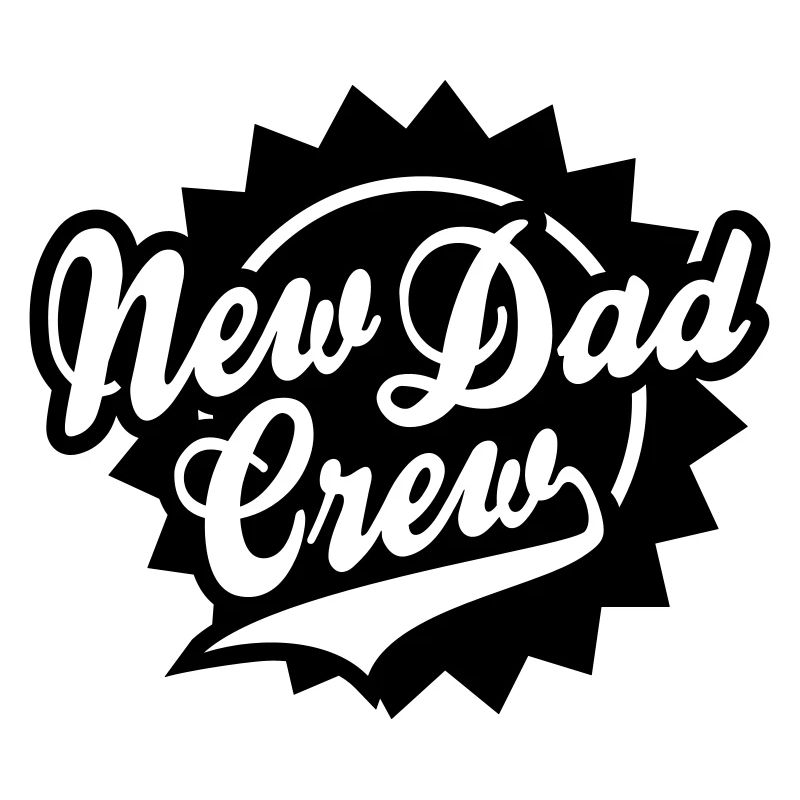 New Dad Crew Shield Design