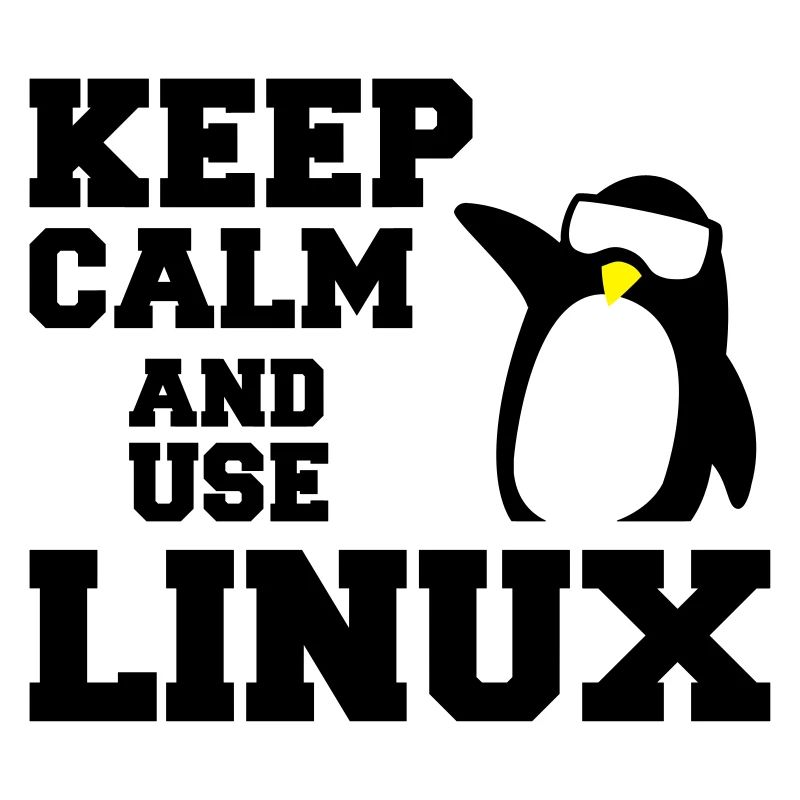 Ruhe bewahren Verwendung linux