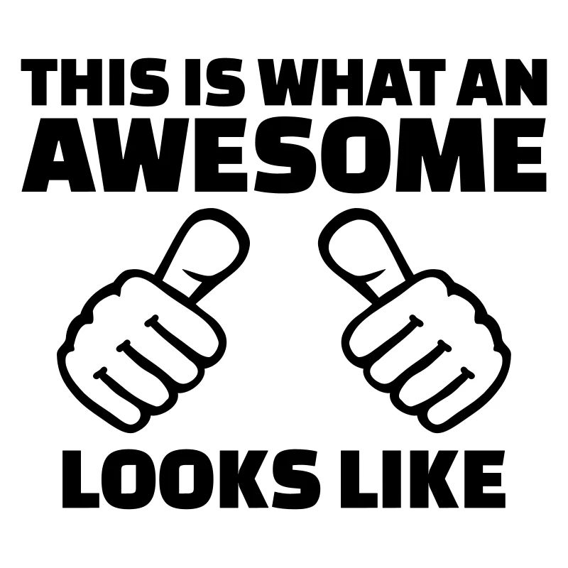 This is what an awesome looks like