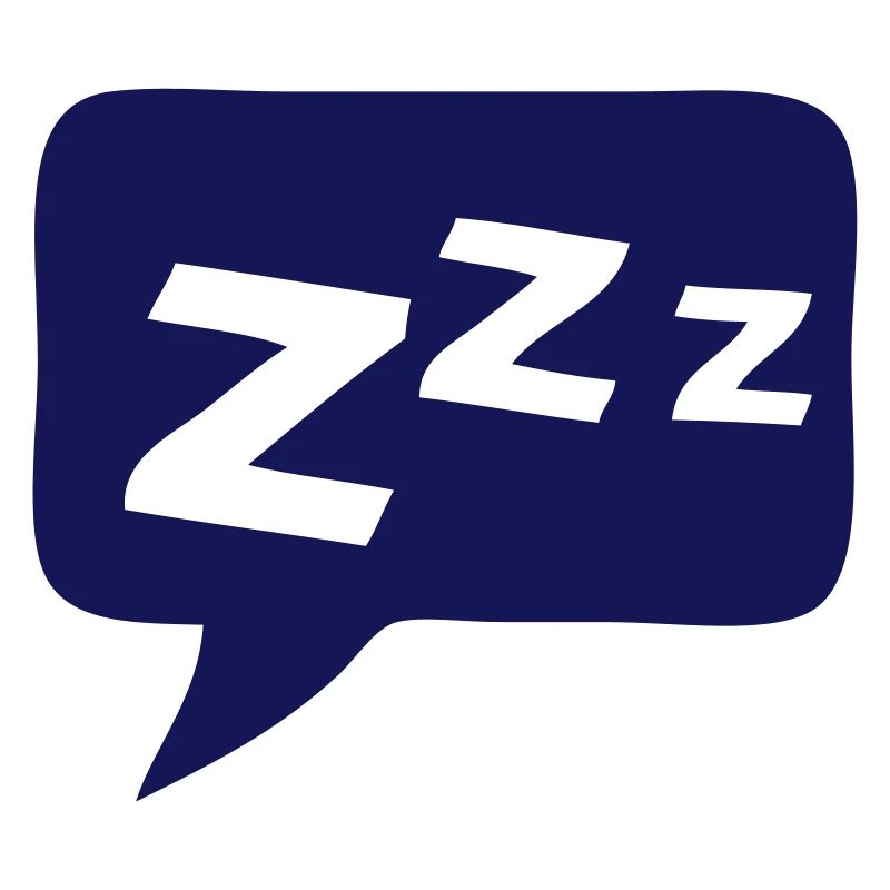 Bubble sleeping zzz