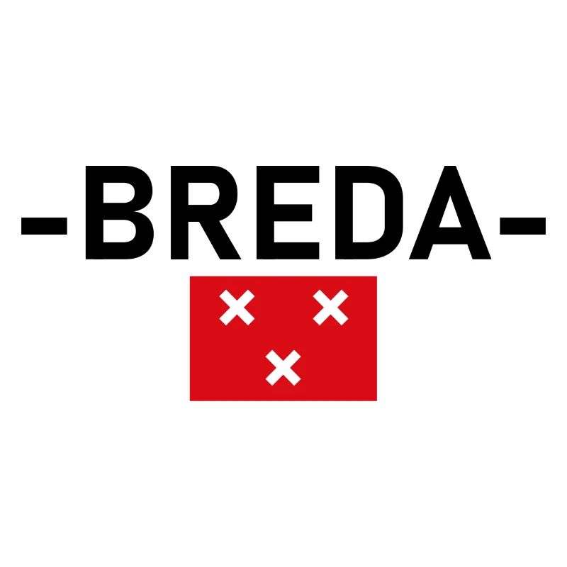 BREDA, Text mit Flagge