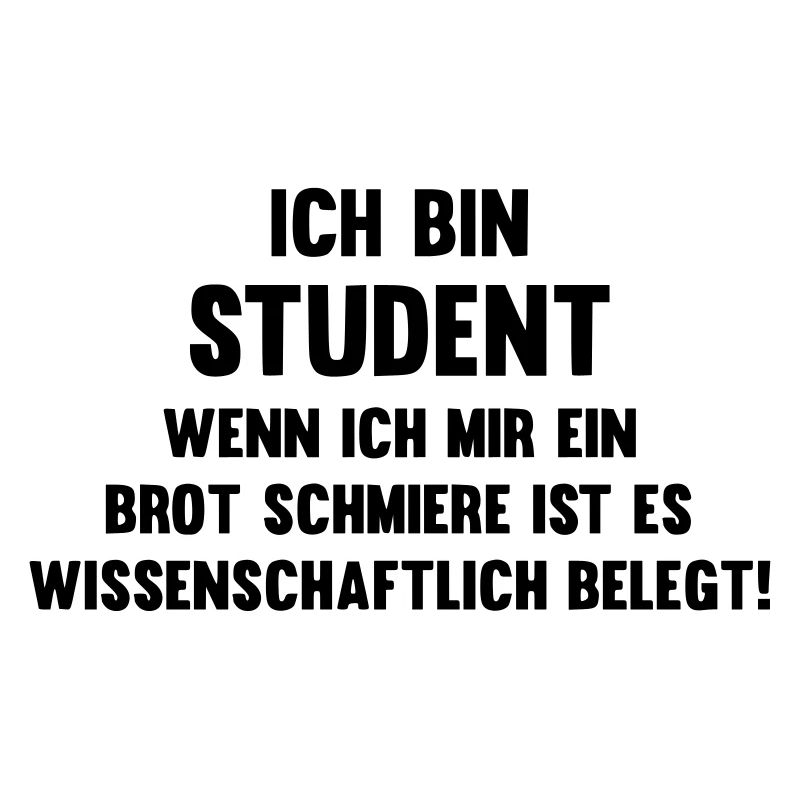 Student schmiert wissenschaftlich belegte Brote