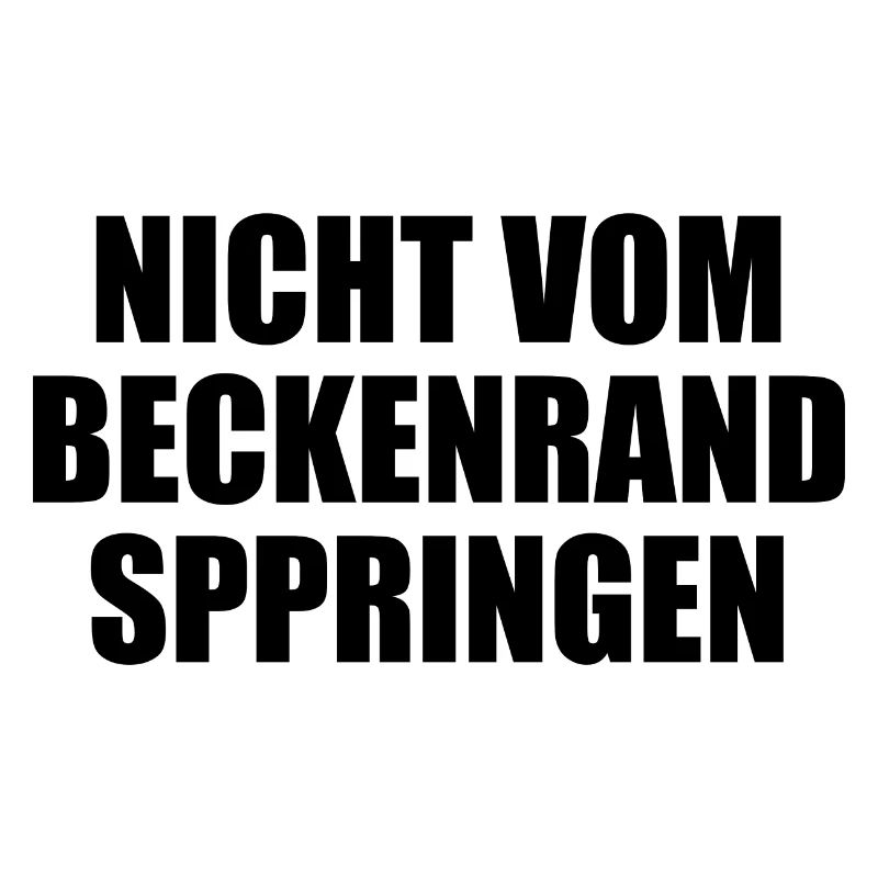 Nicht Vom Beckenrand Springen
