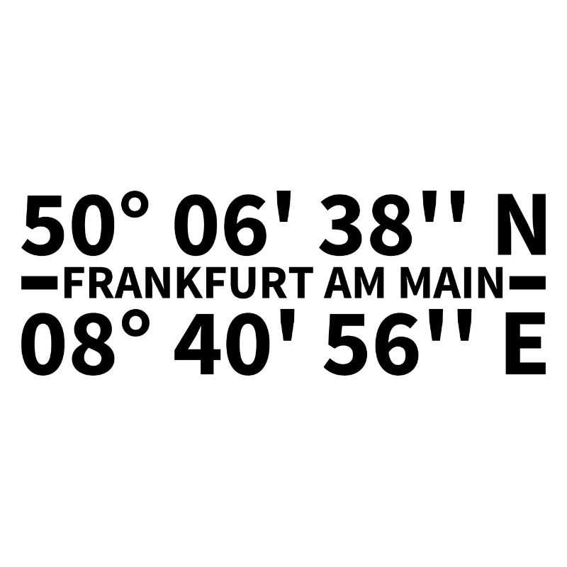 Frankfurt am Main coordinates