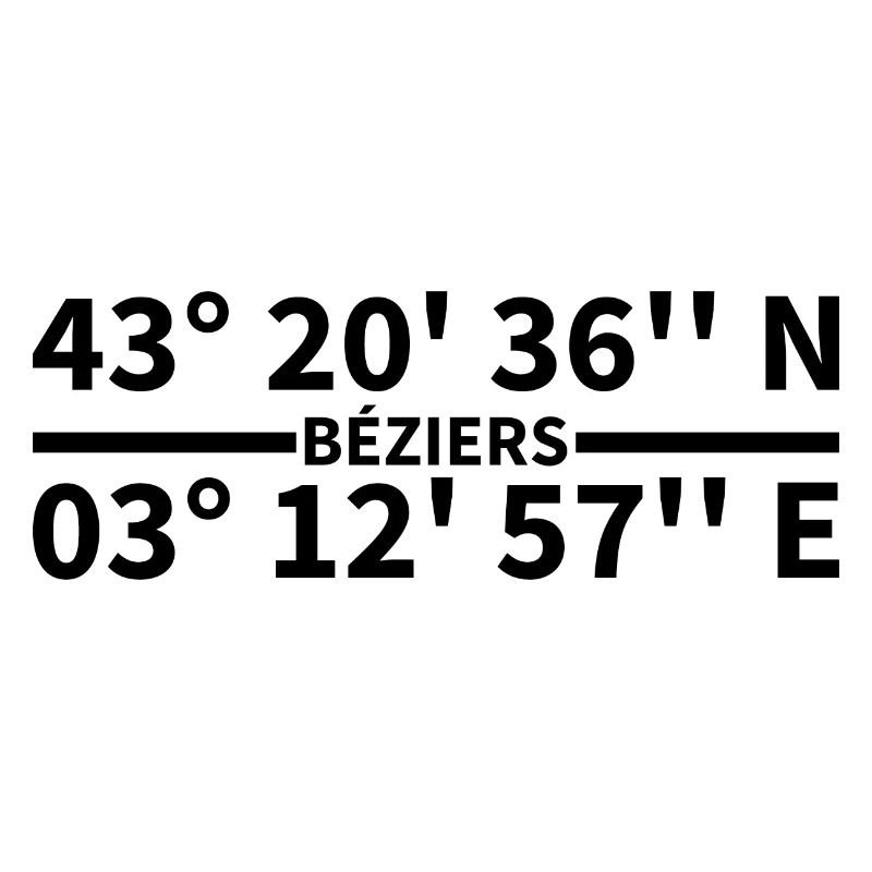 Coordonnées de Béziers