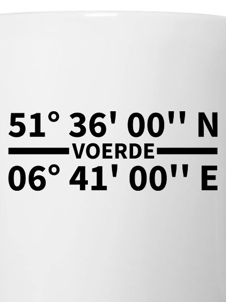 Voerde coordinates