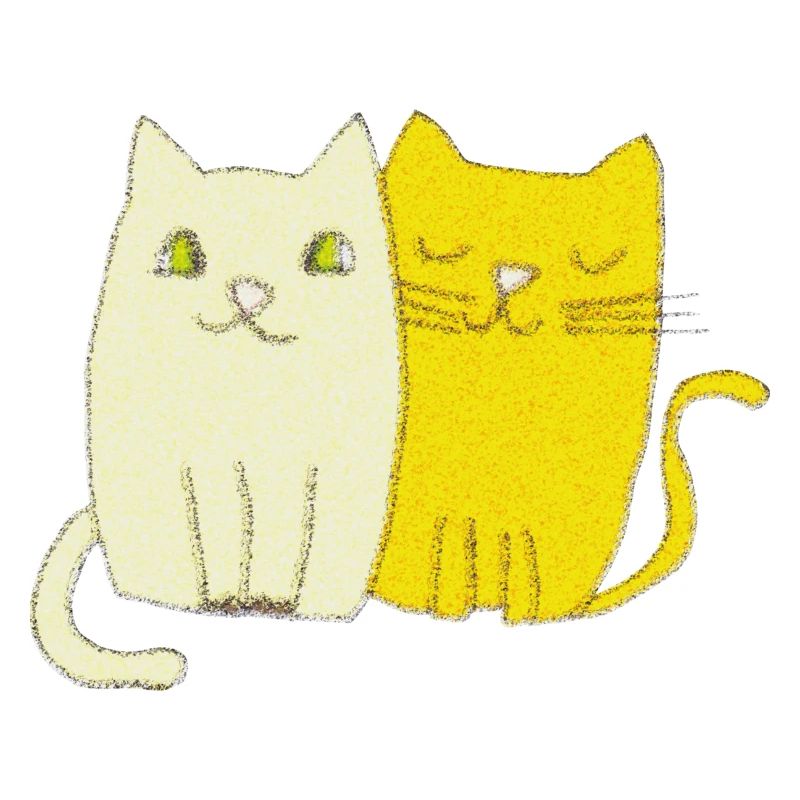 Impressionnisme de chat