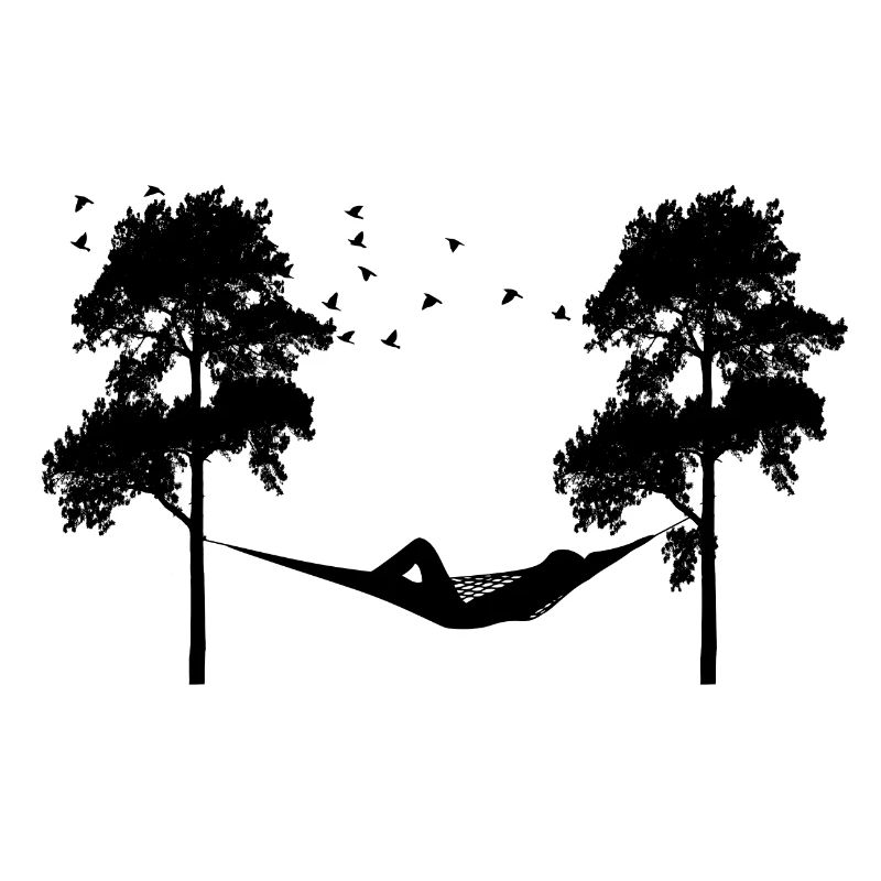 Hammock in paradise