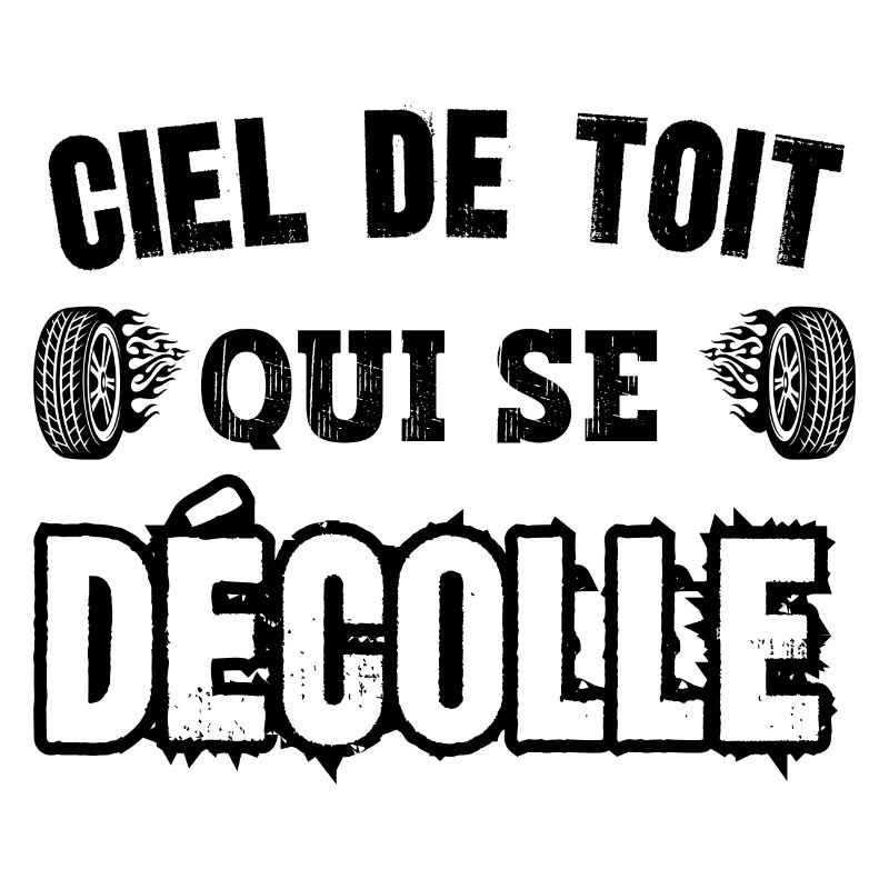 ciel de toit qui se décolle