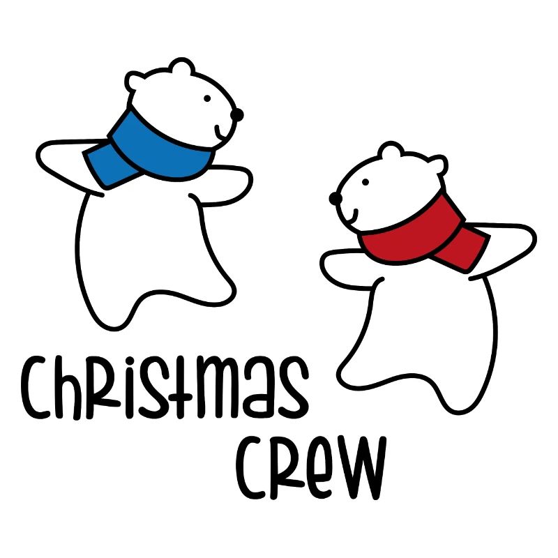 L’équipe à Noël
