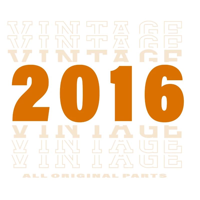 2016 : Vintage - 8e anniversaire