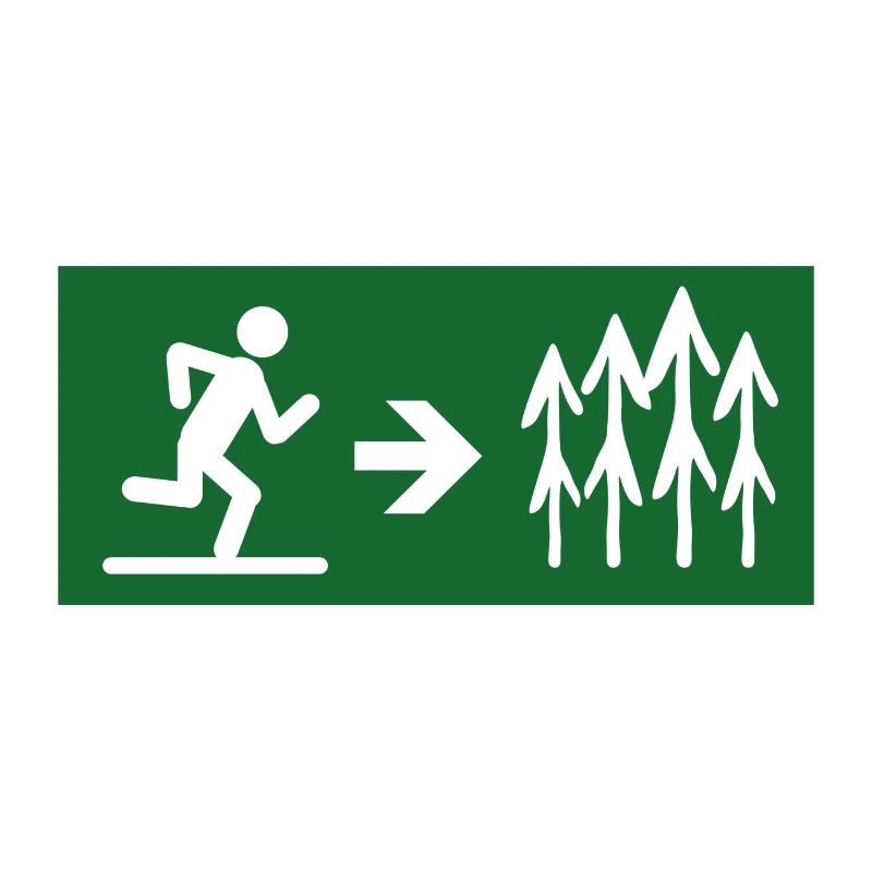 exit to the forest