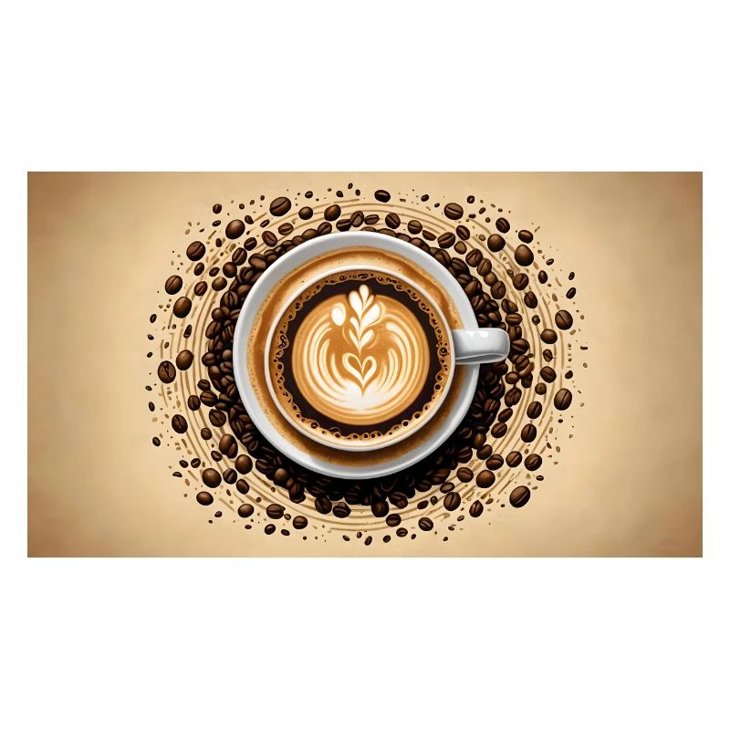A Coffee Bean Latte from The Coffee Bean
