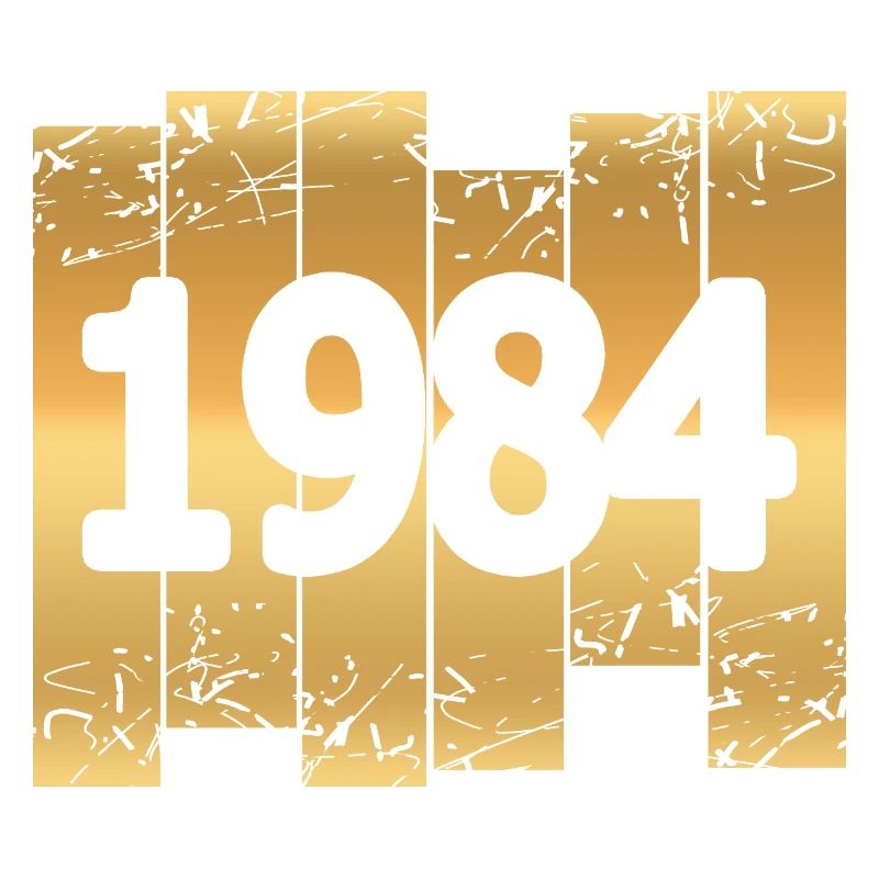 Gold-coloured 1984