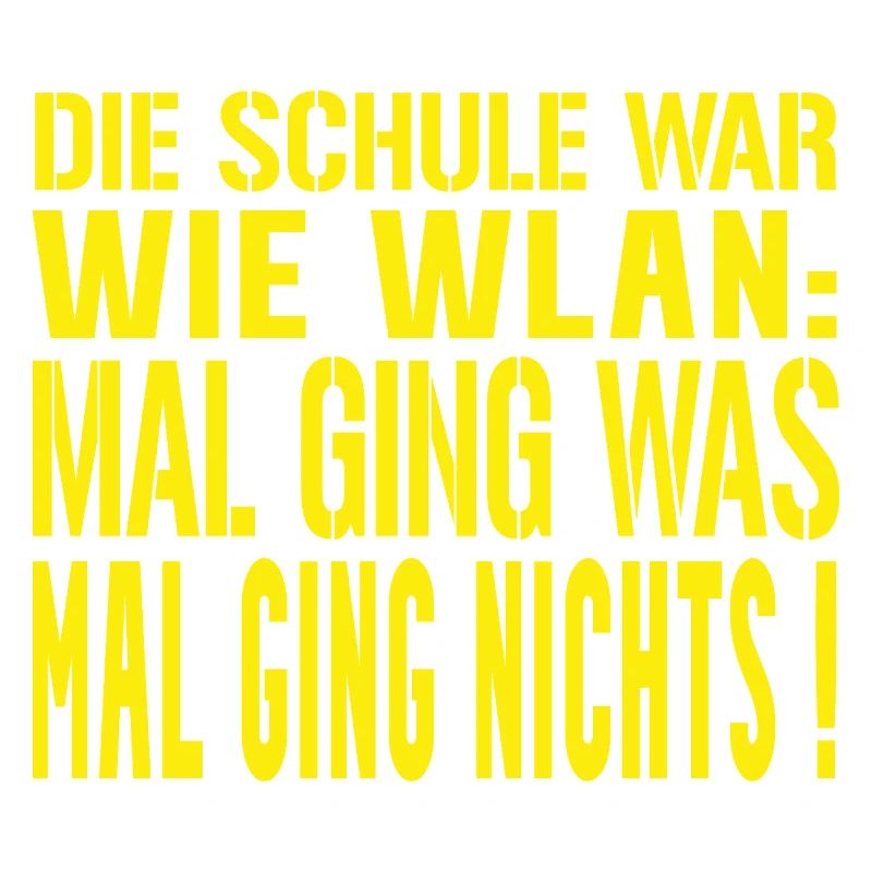 Abi Spruch WLAN