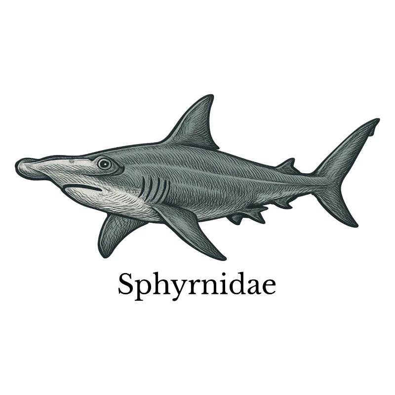Sphyrnidae Hammerhead Shark Design