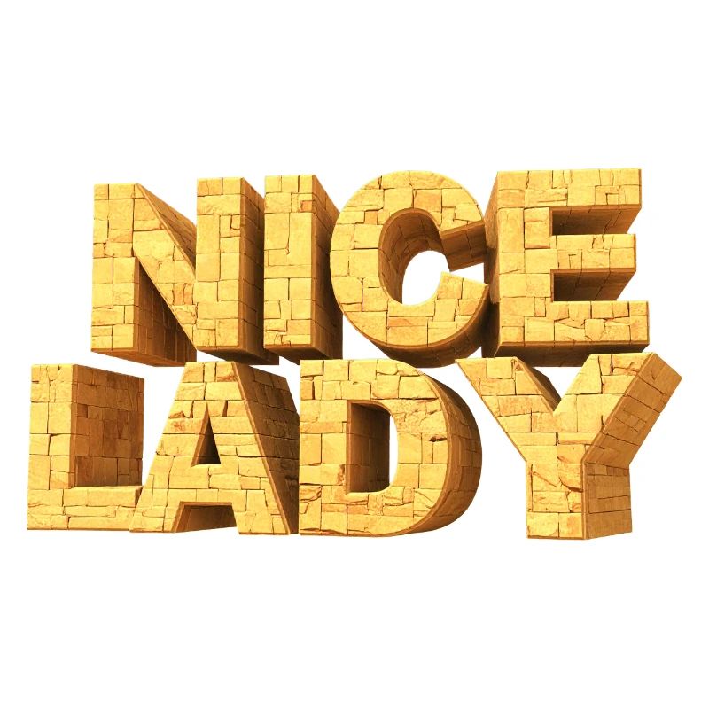 Nice Lady – Monumentale Buchstaben am Himmel
