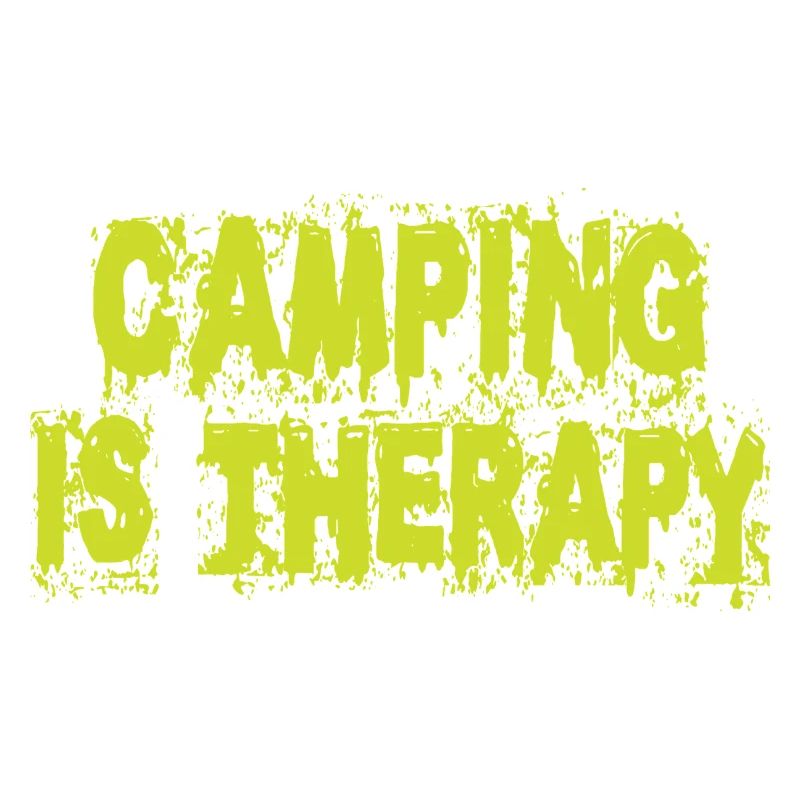 Camping is therapy