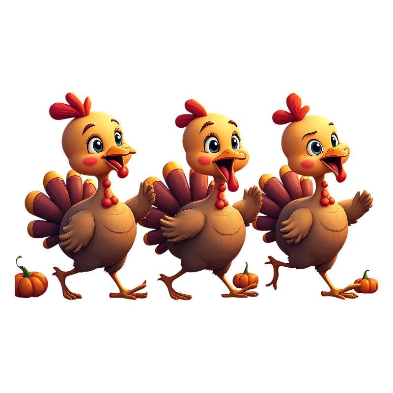 Bébé dinde de Thanksgiving