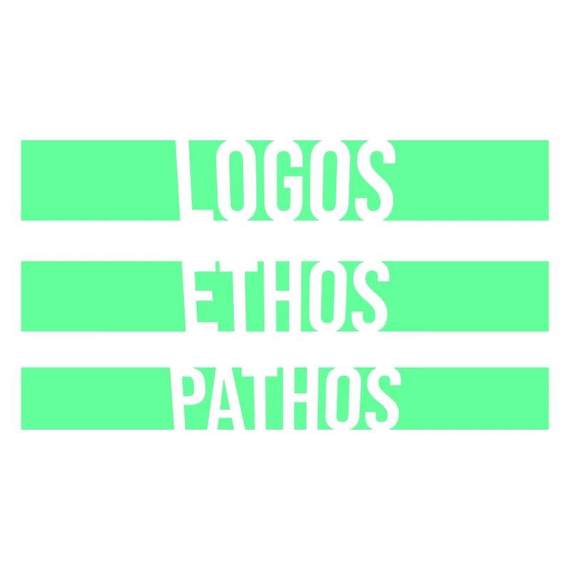 Logos Ethos Pathos Rhetoric Philosophy Student