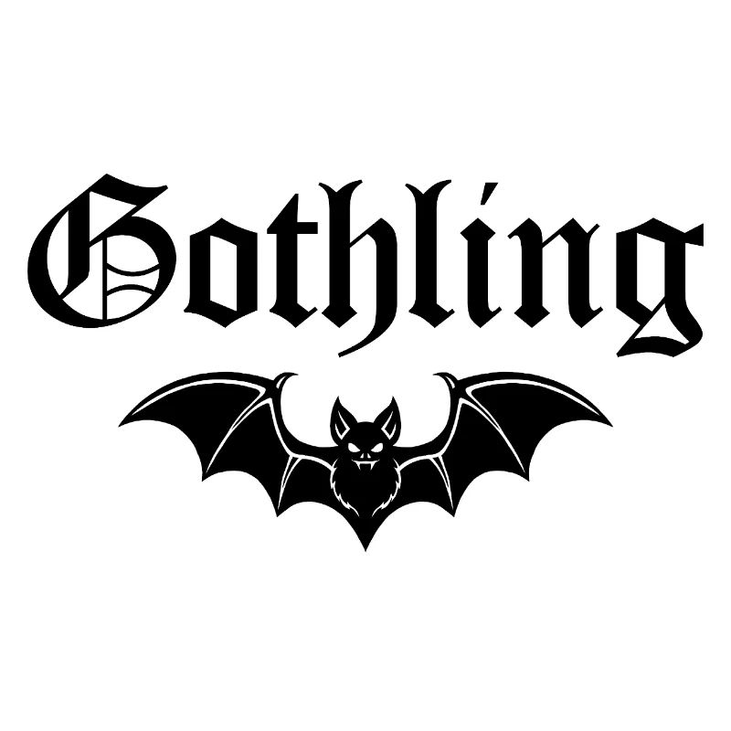 Gothling goth gothique bébé rock