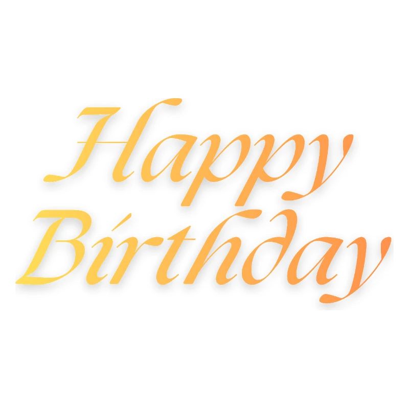 Bon anniversaire