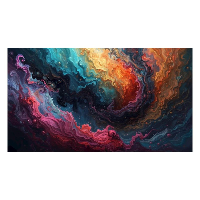 Tourbillon de couleurs, mer de brouillard