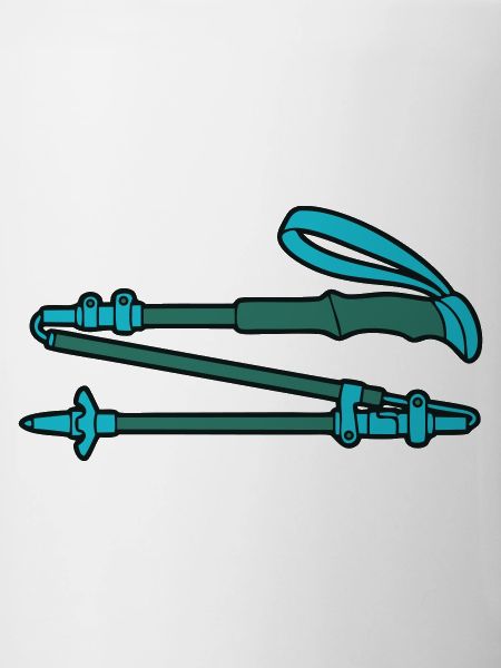 Lightweight trekking poles hiking