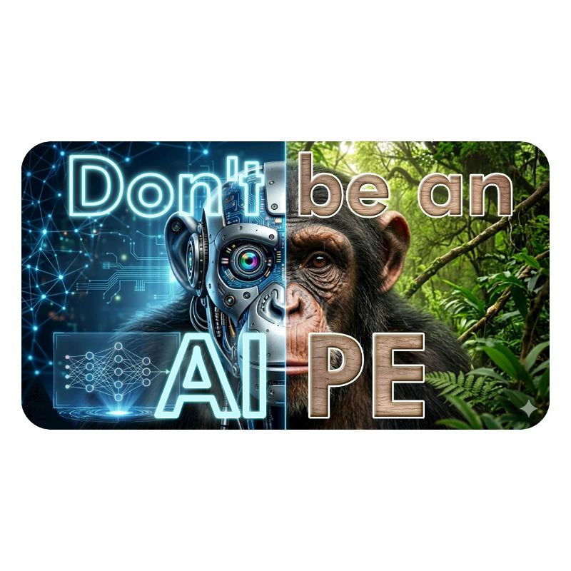 Don't Be an Ape: KI Kontrast