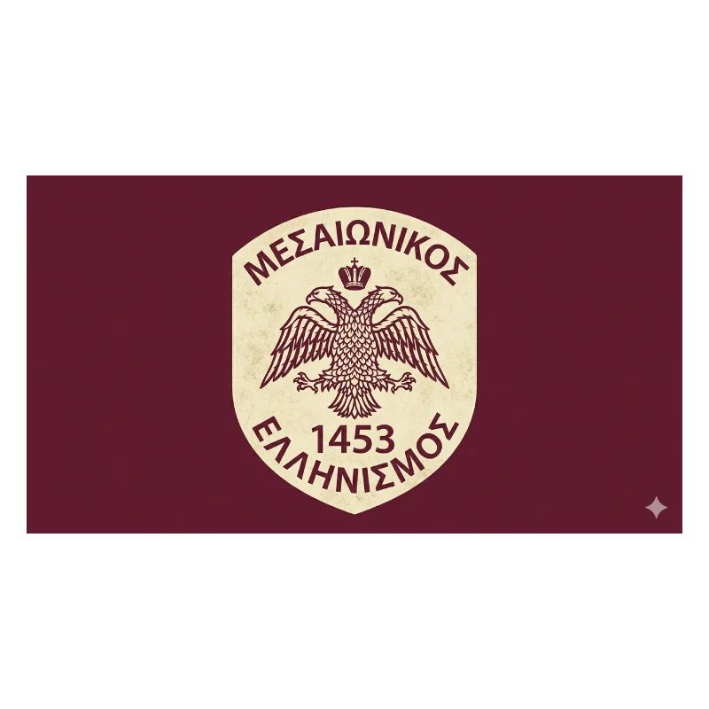 Byzantine Eagle 1453 Emblem