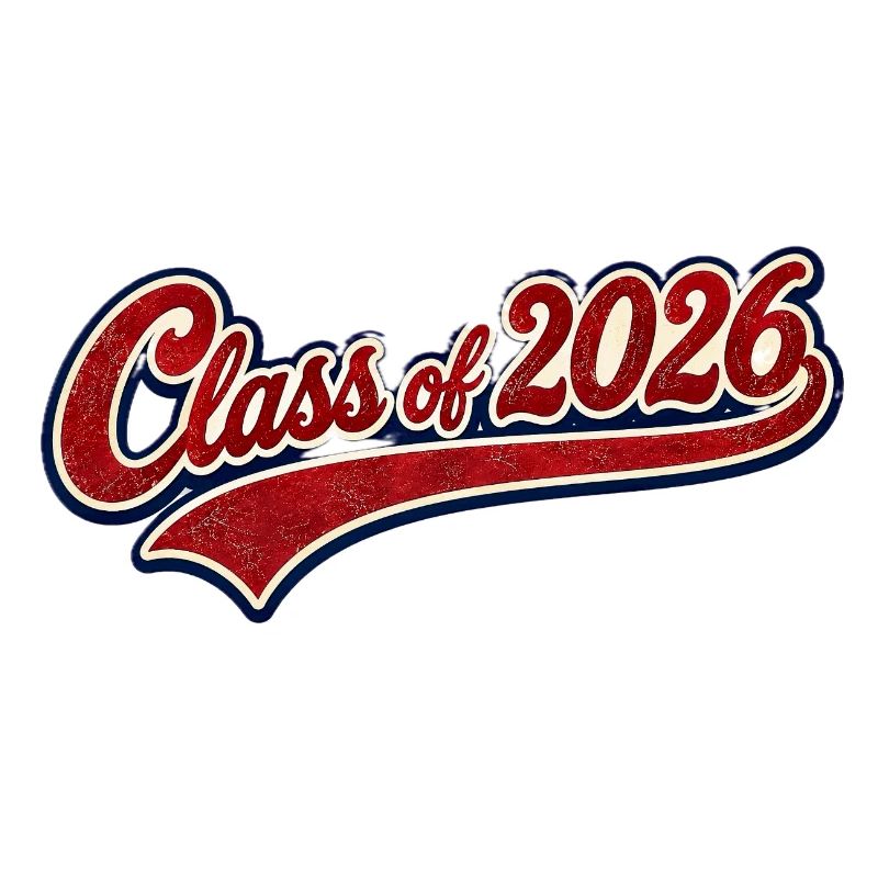 Klasse 2026 Retro Script