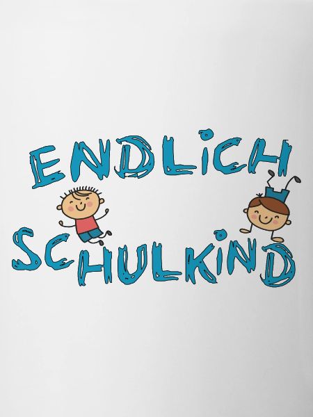 Endlich Schulkind  bunter Schulstart