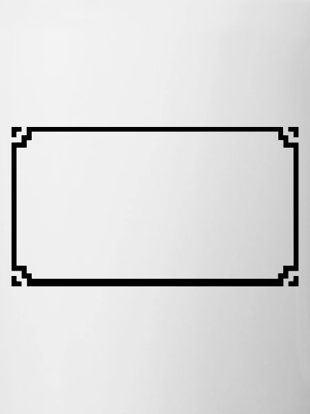 Pixel Rahmen Grafik