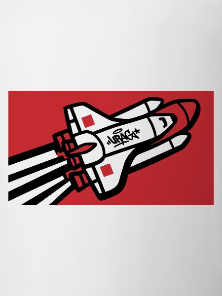 Space Shuttle Graffiti Graphic