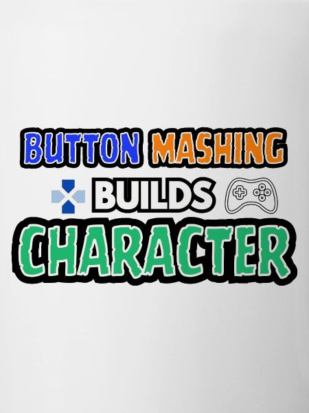 Button-Mashing baut einen Charakter auf