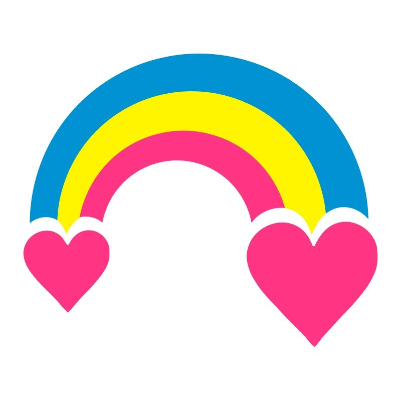 regenbogen & herzen
