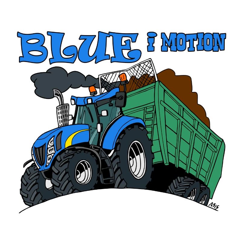 mouvement i bleu