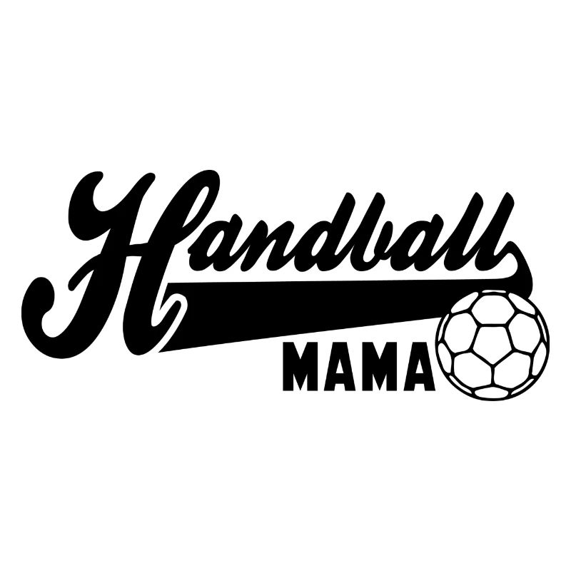 Handball MAMA BLACK