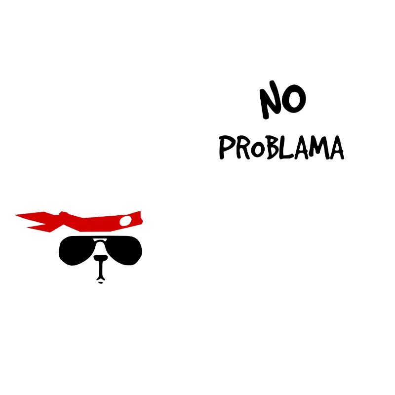 Pas de Problama Lama blanc
