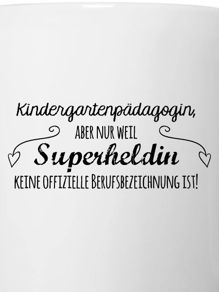 Stoffbeutel: "Kindergartenpädagogin"
