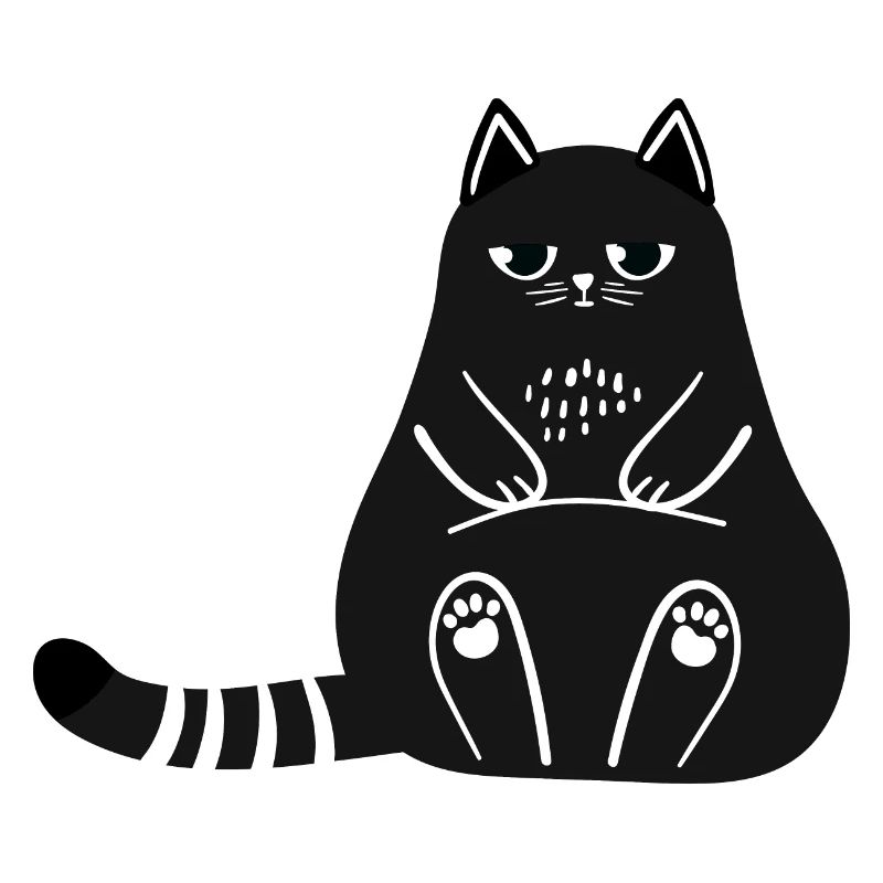 Black cat black