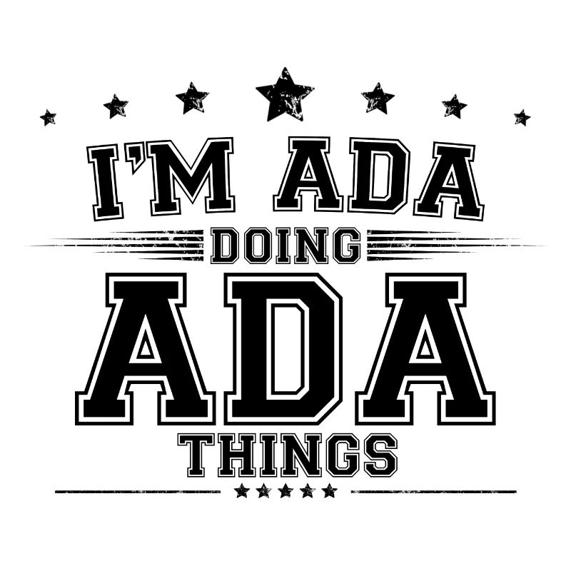 i’m Ada doing Ada things
